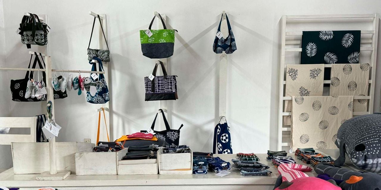  A display of some of the products the women at Mabinti Centre make. Lilys Njeru | Nation Media Group